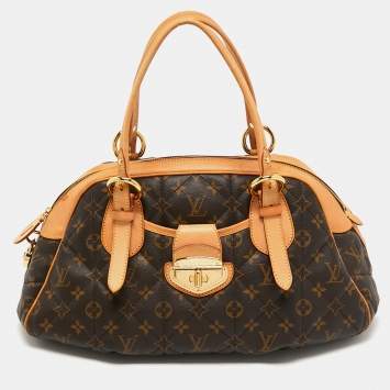 Pre Owned Louis Vuitton Monogram Canvas and Leather Etoile Bowling Bag