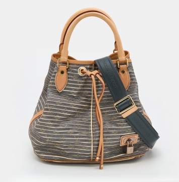 Pre Owned Louis Vuitton Argent Monogram Canvas Limited Edition Eden Neo Bag