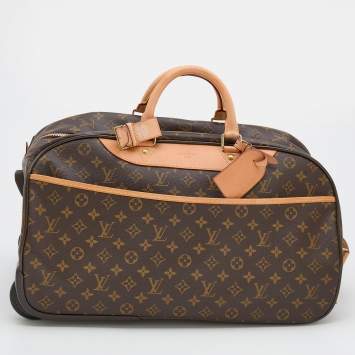 Pre Owned Louis Vuitton Monogram Canvas Eole 50 Luggage Bag