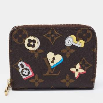 Pre Owned Louis Vuitton Monogram Canvas Zippy Coin Purse