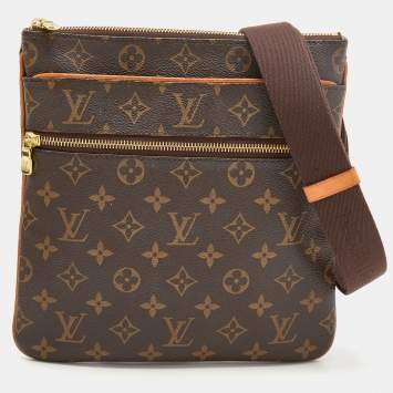 Pre Owned Louis Vuitton Monogram Canvas Valmy Pochette Bag