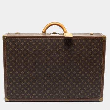 Pre Owned Louis Vuitton Monogram Canvas Bisten 70 Suitcase