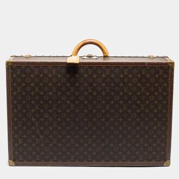 Pre Owned Louis Vuitton Monogram Canvas Alzer 75 Suitcase