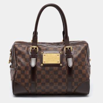 Pre Owned Louis Vuitton Damier Ebene Canvas Berkeley Bag