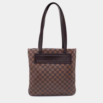 Pre Owned Louis Vuitton Damier Ebene Canvas Clifton Bag