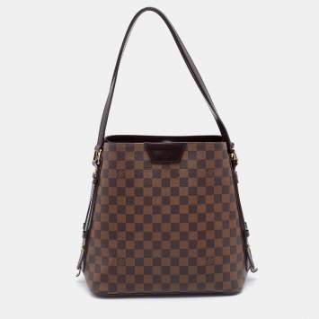 Pre Owned Louis Vuitton Damier Ebene Canvas Cabas Rivington Tote