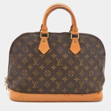 Pre Owned Louis Vuitton Monogram Canvas Alma MM Bag