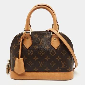 Pre Owned Louis Vuitton Monogram Canvas Alma BB Bag