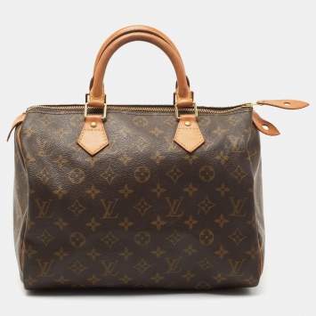 Pre Owned Louis Vuitton Monogram Canvas Speedy 30 Bag