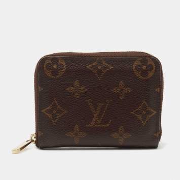 Pre Owned Louis Vuitton Monogram Canvas Zippy Coin Purse