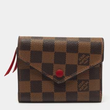 Pre Owned Louis Vuitton Monogram Canvas Victorine Wallet 