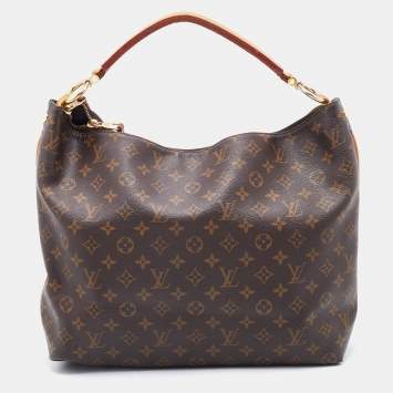 Pre Owned Louis Vuitton Monogram Canvas Sully MM Bag