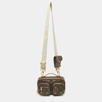 Pre Owned Louis Vuitton Monogram Canvas Utility Crossbody Bag