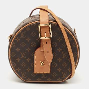 Pre Owned Louis Vuitton Monogram Canvas Petite Boite Chapeau Bag