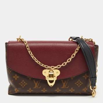 Pre Owned Louis Vuitton Cerise Monogram Canvas and Leather Saint Placide Bag