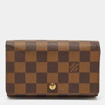Pre Owned Louis Vuitton Monogram Canvas Porte Monnaie Tresor Wallet