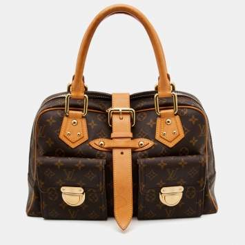 Pre Owned Louis Vuitton Monogram Canvas Manhattan GM Bag