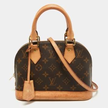 Pre Owned Louis Vuitton Monogram Canvas Alma BB Bag
