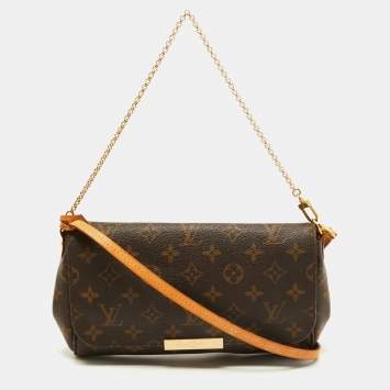Pre Owned Louis Vuitton Monogram Canvas Favorite MM Bag