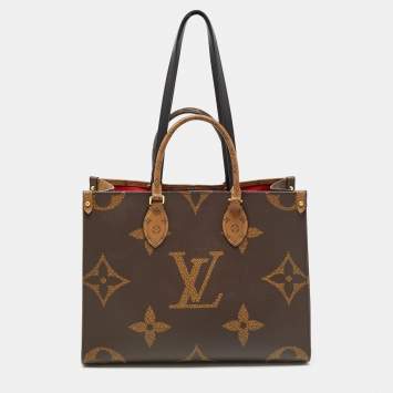 Pre Owned Louis Vuitton Reverse Monogram Canvas Giant Onthego MM Bag