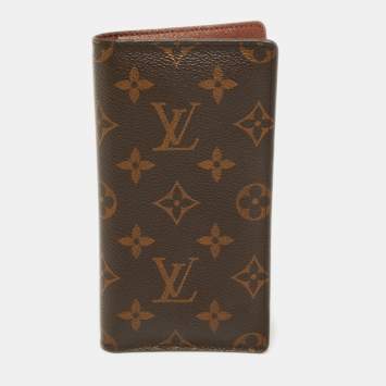 Pre Owned Louis Vuitton Monogram Canvas Cheque Holder