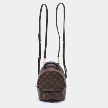 Pre Owned Louis Vuitton Monogram Canvas Mini Palm Springs Backpack