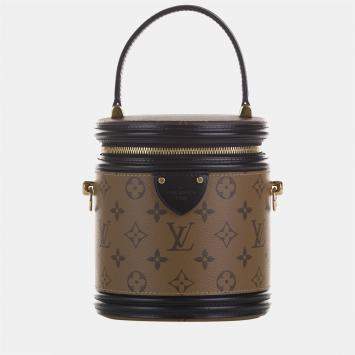 Pre Owned Louis Vuitton Brown Monogram Reverse Cannes