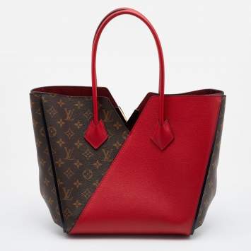 Pre Owned Louis Vuitton Cherry Monogram Canvas and Leather Kimono Bag