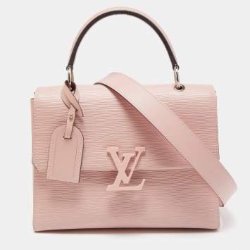 Pre Owned Louis Vuitton Rose Ballerine Epi Leather Grenelle PM Bag