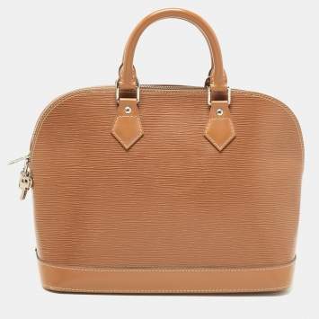 Pre Owned Louis Vuitton Cannelle Epi Leather Alma PM Bag