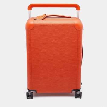 Pre Owned Louis Vuitton Piment Epi Leather Horizon 50 Suitcase