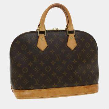 Pre Owned   Louis Vuitton Monogram Alma Hand Bag M51130 LV Auth pt4862