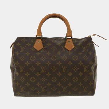 Pre Owned Louis Vuitton Monogram Speedy 30 Hand Bag M41526 LV Auth 33397
