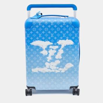 Pre Owned Louis Vuitton Monogram Clouds Canvas Horizon 55 Suitcase