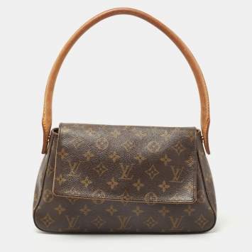 Pre Owned Louis Vuitton Monogram Canvas Looping PM Bag