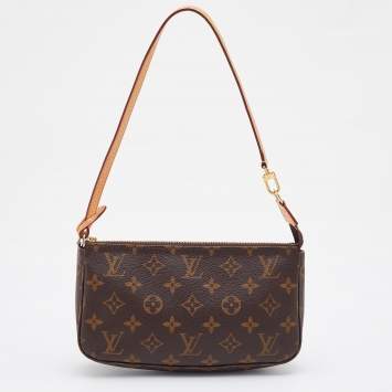 Pre Owned Louis Vuitton Monogram Canvas Pochette Accessoires