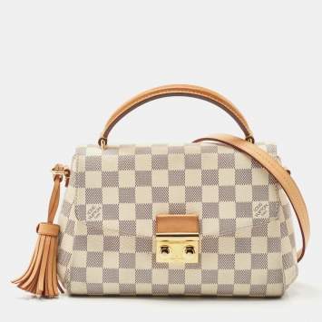 مملوكة مسبقًا Louis Vuitton Damier Azur Canvas Croisette Bag
