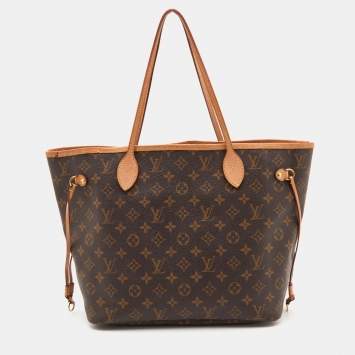 Pre Owned Louis Vuitton Monogram Canvas Neverfull MM Bag