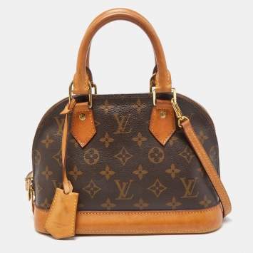 Pre Owned Louis Vuitton Monogram Canvas Alma BB Bag