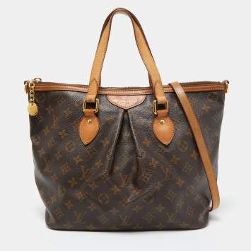 Pre Owned Louis Vuitton Monogram Canvas Palermo PM Bag