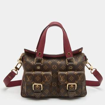 Pre Owned Louis Vuitton Monogram Canvas Manhattan NM Bag
