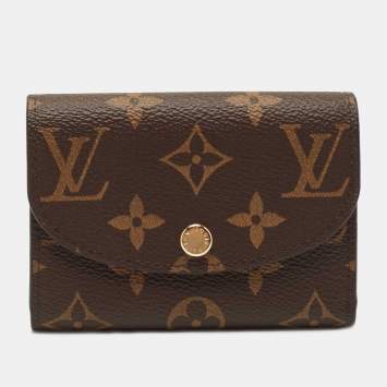 Pre Owned Louis Vuitton Monogram Canvas Rosalie Coin Purse