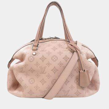 Leather handbag Louis Vuitton White in Leather - 30164027