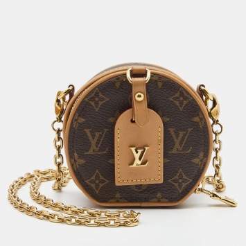 Pre Owned Louis Vuitton Monogram Canvas Boite Chapeau Necklace