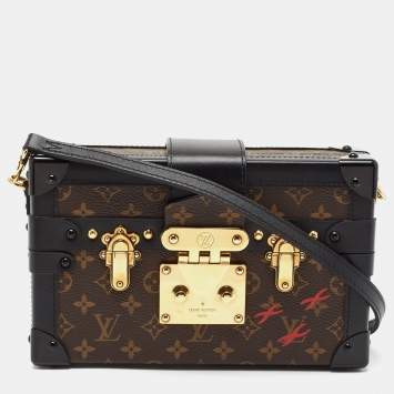 Pre Owned Louis Vuitton Monogram Canvas Petite Malle Bag