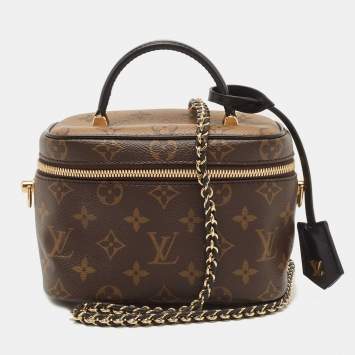 Pre Owned Louis Vuitton Monogram/Reverse Monogram Canvas Vanity PM Bag