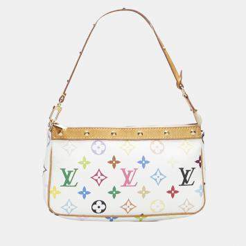 Pre Owned Louis Vuitton Monogram Multicolore Pochette Accessoires