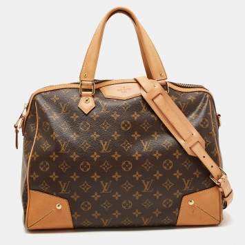 Pre Owned Louis Vuitton Monogram Canvas and Leather Retiro GM Bag