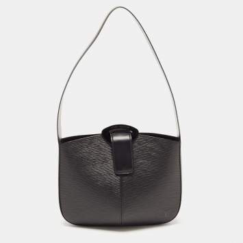 Pre Owned Louis Vuitton Black Epi Leather Reverie Bag
