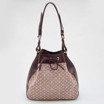 Pre Owned Louis Vuitton Sepia Monogram Idylle Canvas Noe Bag
